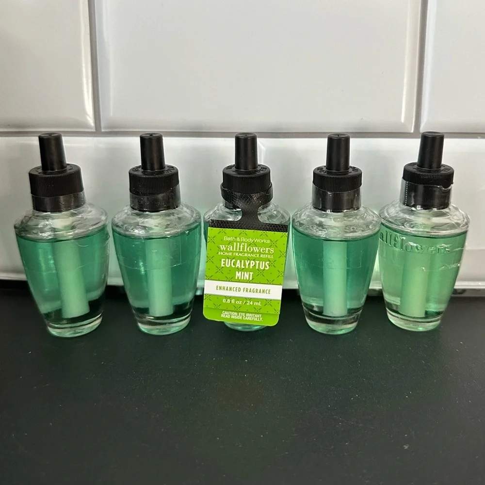 5 Eucalyptus Mint Wallflower Refills